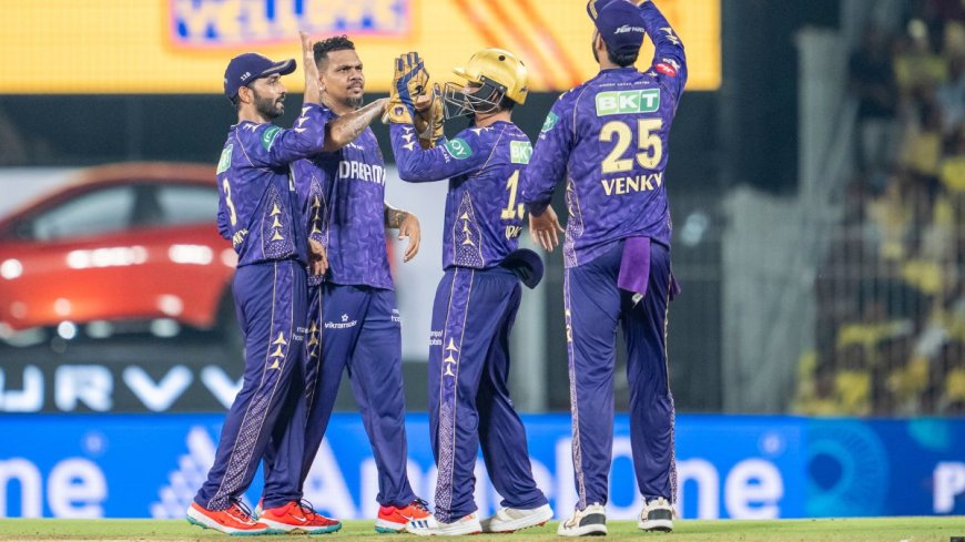 Sunil Narine ruins MS Dhoni's return as CSK captain, KKR demolish Chennai in IPL 2025
