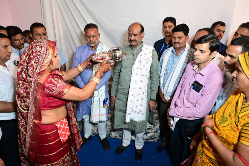 शहीद हेमराज की बेटी की शादी में पहुंचे लोकसभा अध्यक्ष ओम बिरला, निभाया छह साल पुराना भाई का वादा