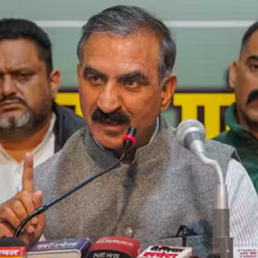 हिमाचल CM ने हमीरपुर में हेलिपोर्ट का शिलान्यास किया:अब चंबा जाएंगे सुक्खू, कई प्रोजेक्ट का करेंगे उद्घाटन-शिलान्यास; कल महिलाओं के लिए करेंगे बड़ी घोषणा