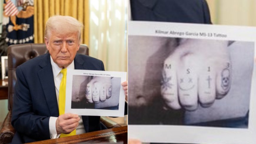 Donald Trump's ABC interview turns into chaos over MS-13 tattoo: 'I could get Abrego Garcia back but...'