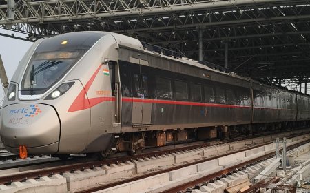 नमो भारत का मोदीपुरम तक हुआ ट्रायल:जून महीने में कीजिए महज 55 मिनट में मोदीपुरम से दिल्ली तक का सफर