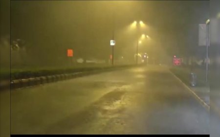 दिल्ली-एनसीआर में तड़के सुबह धूल भरी आंधी के साथ भारी बारिश, कई फ्लाइट्स भी हुईं प्रभावित