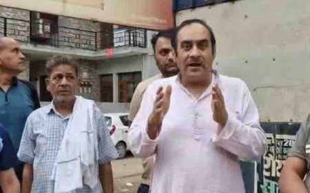 बद्दी के रिहायशी इलाके में मीट की दुकान का विरोध:लोगों ने प्रशासन को चेताया- दुकान बंद नहीं करवाई तो वे खुद करेंगे बंद
