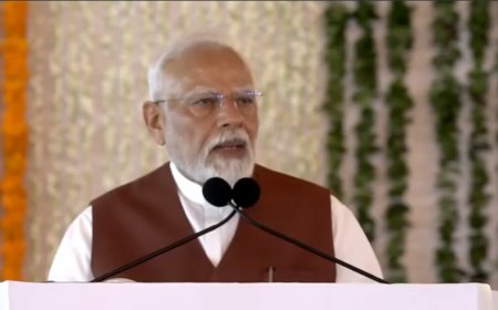 पीएम मोदी ने अमरावती में 58,000 करोड़ रुपये से अधिक की विकास परियोजनाओं की दी सौगात