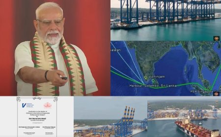 पीएम मोदी ने विझिंजम बंदरगाह का किया लोकार्पण, बताया- ‘भारत की समुद्री सुरक्षा में बड़ी उपलब्धि’ 