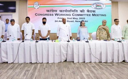 'यह राजनीति करने का समय नहीं है', कांग्रेस CWC बैठक में पहलगाम आतंकी हमले को लेकर पारित हुआ प्रस्ताव