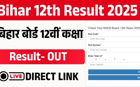 BSEB Board 12th Result 2025: बिहार बोर्ड 12वीं रिजल्ट डेट घोषित, इस दिन होगा रिजल्ट जारी