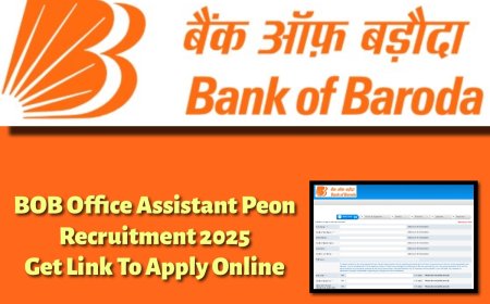 BOB Office Assistant Peon Recruitment 2025: Important Date, Registration Process से सम्बंधित पूरी जानकारी