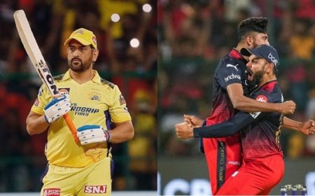 RCB vs CSK Live: MS धोनी या विराट कोहली? किसकी टीम मारेगी बाजी! रॉयल चैलेंजर्स बैंगलोर vs चेन्नई सुपर किंग्स मैच, यहां देखें फ्री!