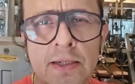 सिंगर सोनू निगम के खिलाफ FIR दर्ज:कन्नड़ लोगों की भावनाओं को ठेस पहुंचाने का आरोप, बेंगलुरु कॉन्सर्ट में पहलगाम का नाम लेकर लगाई थी फटकार