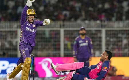 IPL 2025: Kolkata Knight Riders keep playoffs chances alive, defeat Rajasthan Royals by one run