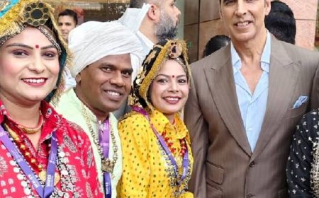 अक्षय कुमार ने देखी हरियाणवी संस्कृति:मुंबई में नारनौल की ऐतिहासिक इमारतें छाई, जीओ वर्ल्ड कन्वेंशन सेंटर में फिल्म निर्माताओं को दिखाई