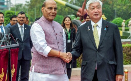 राजनाथ सिंह और जापानी रक्षा मंत्री के बीच मुलाकात, पहलगाम हमले के बाद मिले समर्थन का भारत ने जताया आभार