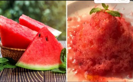 99% लोगों को नहीं पता होगा तरबूज को बर्फ की तरह जमाने से क्या होता है? संगीता ने बताई Watermelon Sorbet बनाने की आसान रेसिपी