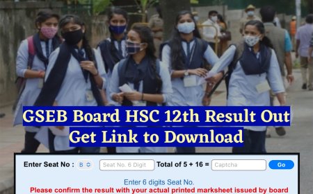 GSEB Board HSC 12th Result 2025 Out: यहाँ से डाउनलोड करें अपना रिज़ल्ट