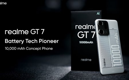 Realme का तहलका! 10,000mAh बैटरी और 320W चार्जिंग वाला Realme GT कॉन्सेप्ट फोन दिखाया