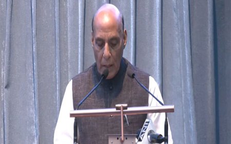 रक्षामंत्री राजनाथ सिंह ने सेना को दी बधाई, बोले -ऑपरेशन सिंदूर में बड़ी संख्या में आतंकी हुए ढेर