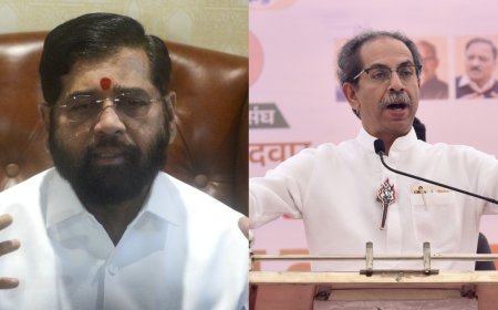 उद्धव पर शिंदे का कटाक्ष, "यूरोप में छुट्टियां मना रहे, उनके कार्यकर्ता 'कोमा' में हैं"