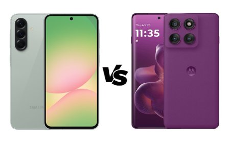 Samsung Galaxy F56 5G vs Motorola Edge 60 Pro: दोनों फोन के फीचर्स में मुकाबला, कौन है बेस्ट