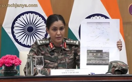 नागरिकों को ढाल बना रहा आतंकिस्तान : कर्नल सोफिया कुरैशी ने पाकिस्तान को किया बेनकाब