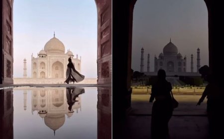 भोर में 4:45 बजे ताजमहल देखने पहुंची विदेशी महिला, सबसे पहले देखा ऐसा नज़ारा, देखकर फटी रह गईं आंखें!