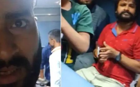 3AC में नजर आई  पैंट्री वालों की गुंडागर्दी, यात्री ने किया कंप्लेन तो ऐसे शुरू हुई धमकी बाजी