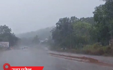 20 राज्यों में आज आंधी-बारिश:MP-राजस्थान के 58 जिलों में चेतावनी; अगले 2 दिन में यूपी का तापमान 5 डिग्री तक बढ़ेगा