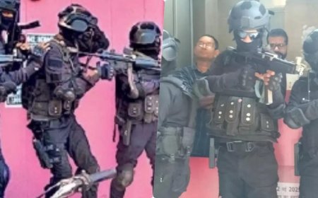 पटना के महावीर मंदिर में 'आतंकवादी', सूचना पर हथियार के साथ पहुंचे ATS जवान; सच्चाई जान लोगों ने ली राहत