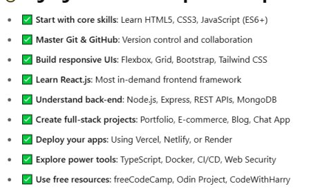 Web Developer Roadmap – Learn Web Development from Scratch
