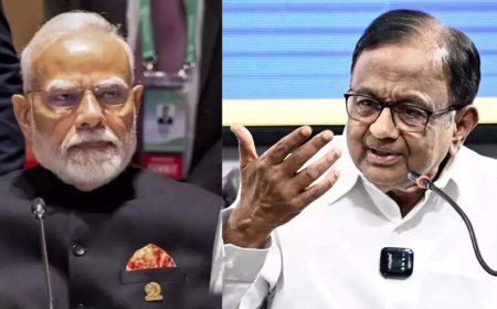 पीएम मोदी की युद्धनीति के मुरीद हुए चिदंबरम, जानें क्या-क्या लिख डाला