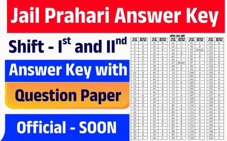 Rajasthan Jail Prahari Answer Key 2025: राजस्थान जेल प्रहरी उत्तर कुंजी 2025 जारी