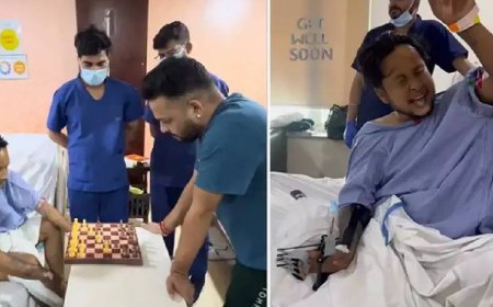 'जज्बे को सलाम...' सर्जरी के बाद रिकवरी मोड में 'इंडियन आइडल 12' विनर, अस्पताल के बेड पर बैठे-बैठे लगाए सुर