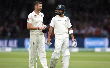 'Big shoes to fill': James Anderson calls Virat Kohli 'one of the greatest' after latter's Test retirement