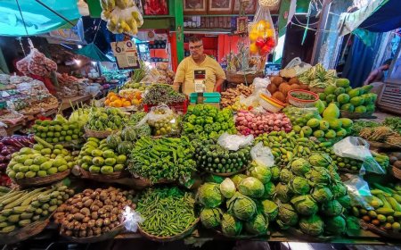 अप्रैल माह में खुदरा महंगाई दर 3.16% पर फिसली, जुलाई 2019 के बाद सबसे बड़ी गिरावट