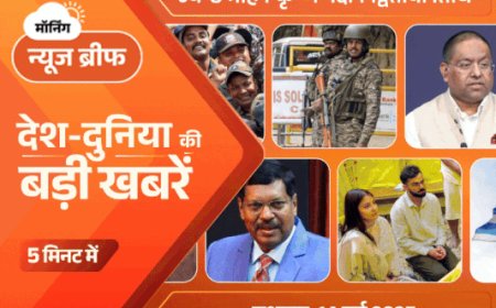 मॉर्निंग न्यूज ब्रीफ:ऑपरेशन केलर- 3 आतंकी ढेर; मोदी जवानों के बीच पहुंचे, बोले- हम घर में घुसकर मारेंगे; भारत अमेरिका पर जवाबी टैरिफ लगाएगा