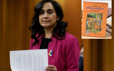 गीता पर हाथ रखकर शपथ, भारत से संबंध सुधारने का लक्ष्य, जानिए कौन हैं कनाडा की नई विदेश मंत्री अनीता आनंद