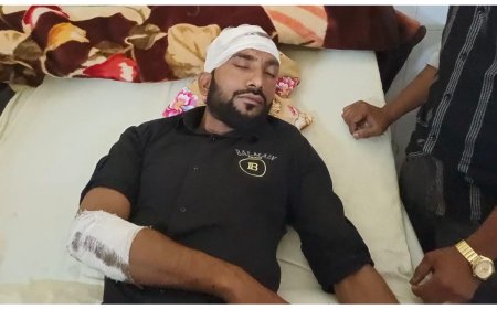 खानपुर में कोल्ड ड्रिंक लेने गए युवक पर धारदार हथियार से हमला, हालत गंभीर