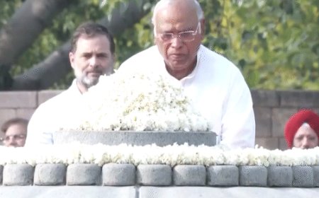 राजीव गांधी की पुण्यतिथि, राहुल-मोदी-खड़गे ने श्रद्धांजलि दी:राहुल ने बचपन की फोटो शेयर की, कहा- आपकी यादें मेरा मार्गदर्शन करती हैं