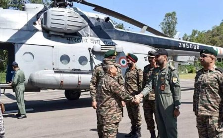 'ऑपरेशन सिंदूर' के बाद पाकिस्तान से लगे बॉर्डर पर कैसे हालात? उत्तरी और पश्चिमी कमान के दौरे पर पहुंचे सीडीएस