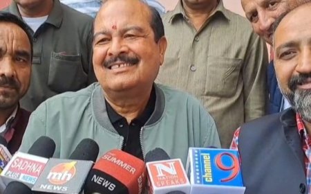 शिमला में सांसद हर्ष महाजन ने सुक्खू सरकार को घेरा:बोले-प्रदेश में अधिकारी बेलगाम, 40 साल में ऐसी स्थिति नहीं देखी