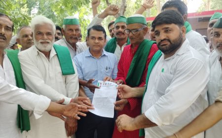 बुलंदशहर में भारतीय किसान यूनियन अराजनैतिक की पंचायत: गौशाला, आवारा पशु और विकास मुद्दों पर हुआ गहरा चर्चा