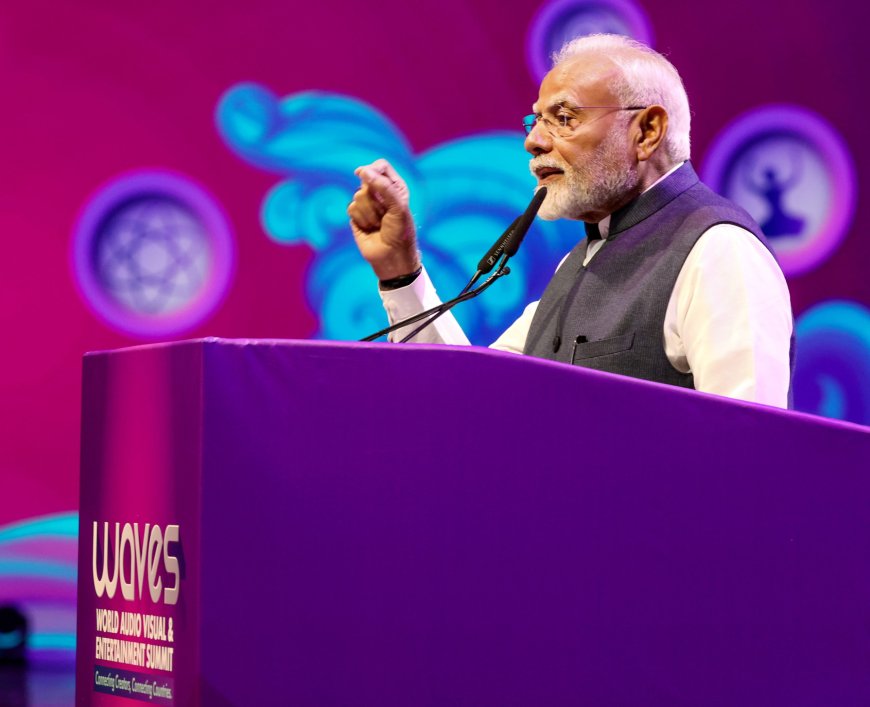 WAVES 2025 : लाइट, कैमरा, ग्लोबल एक्शन से कंटेंट क्रिएशन सुपर पॉवर तक का सफर