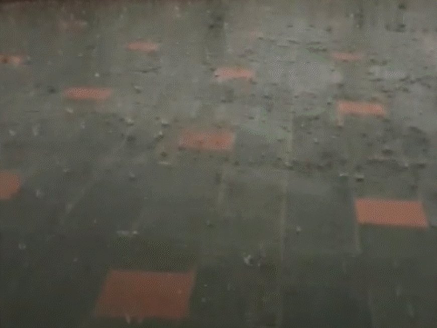 हिमाचल में रात में बारिश-ओलावृष्टि:सेब की फसल को नुकसान, तापमान में गिरावट, आज 8 जिलों में अलर्ट, अगले 6 दिन होगी बरसात