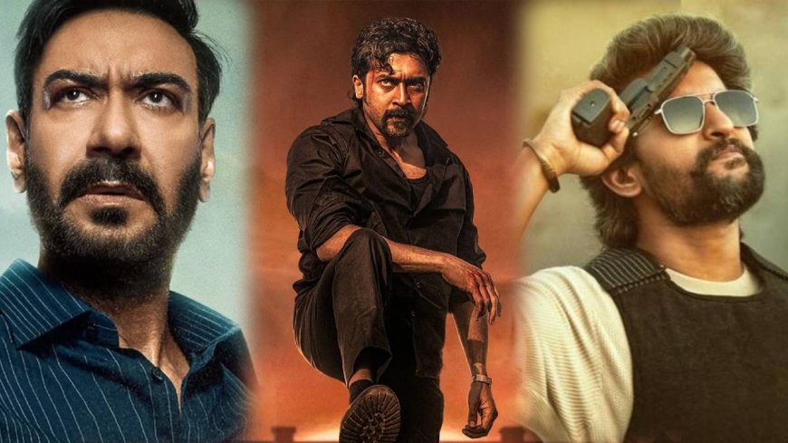 बॉक्स ऑफिस पर भिड़े 3 सुपरस्टार्स, सबसे तगड़ी कमाई कर भारी पड़ा रेट्रो स्टार, पीछे छूटे अजय देवगन और नानी