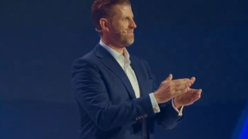 Eric Trump attends Dubai's 'very wild' crypto party where money rained, many VIPs were ex-prisoners
