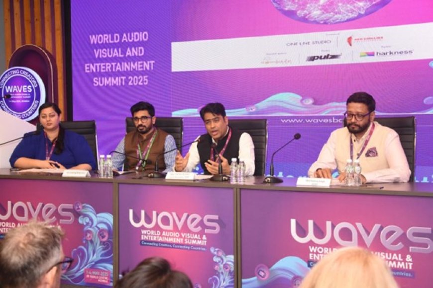 वेव्स बाजार के पहले संस्करण में 1,000 करोड़ रुपये से ज्यादा के कारोबार का अनुमान : केंद्र