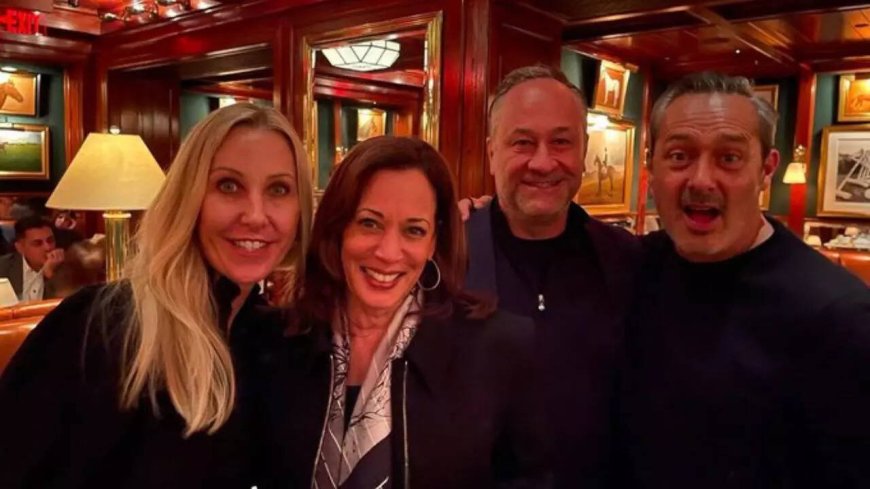 Kamala Harris spotted at NYC hotspot with husband Doug Emhoff, row over NYPD officers waiting outside