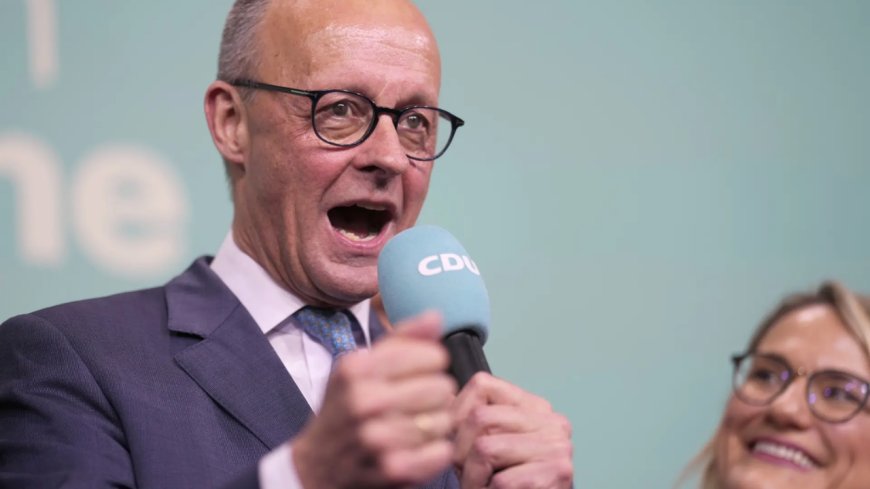Germany's Friedrich Merz falls short of majority in first vote to become chancellor