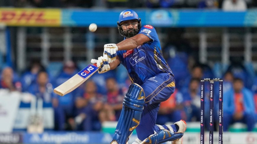 MI vs GT LIVE: मुंबई इंडियंस को लगा तगड़ा झटका, रोहित शर्मा लौटे पवेलियन