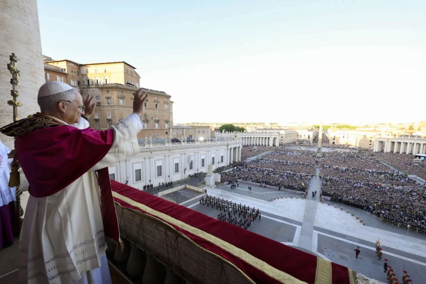 Pope Leo XIV celebrates first Mass after historic election as Pope Francis' successor